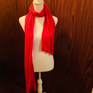 NWOT Cashmere Hot Pink Scarf/Wrap 72”x 12” (6 ft x 1 ft)